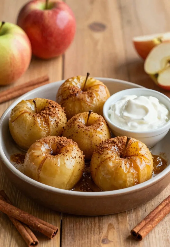10 Best Healthy Recipes for Diabetics: Low Sugar, Balanced, and Delicious - 10. Baked Apples with Cinnamon 1