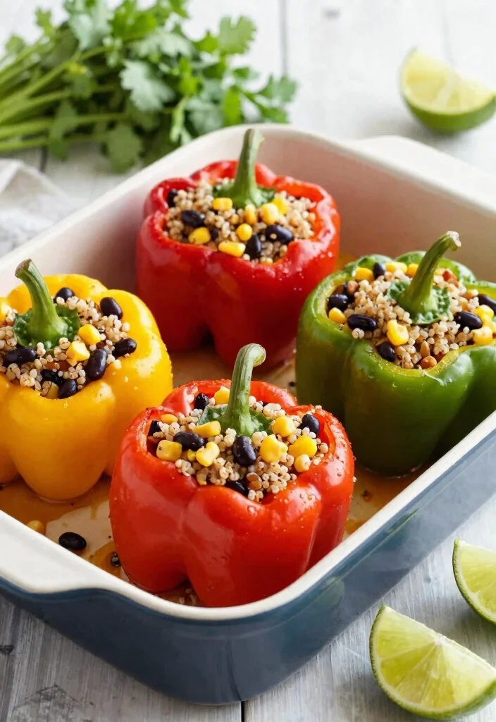 10 Best Healthy Recipes for Diabetics: Low Sugar, Balanced, and Delicious - 7. Stuffed Bell Peppers 1