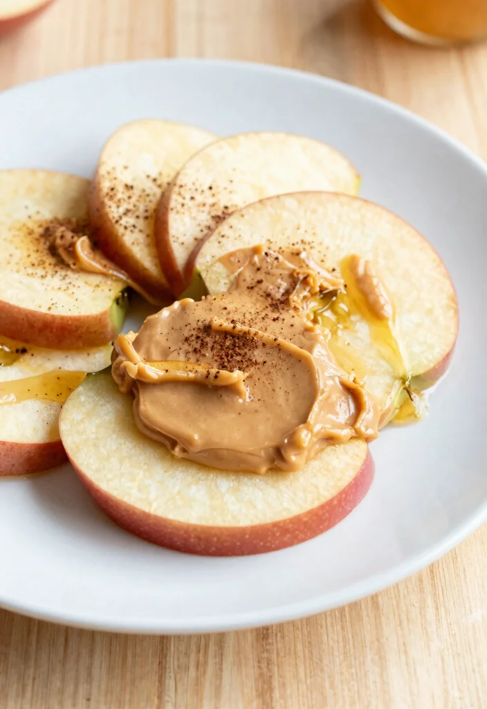 10 Best Healthy Snacks on the Go: Easy, Portable, and Low Calorie - 6. Apple Slices with Peanut Butter 1