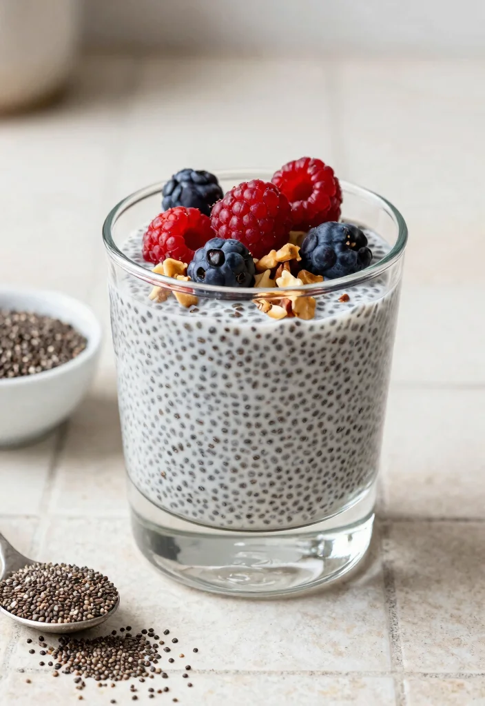 10 Best Healthy Snacks on the Go: Easy, Portable, and Low Calorie - 7. Chia Seed Pudding 1