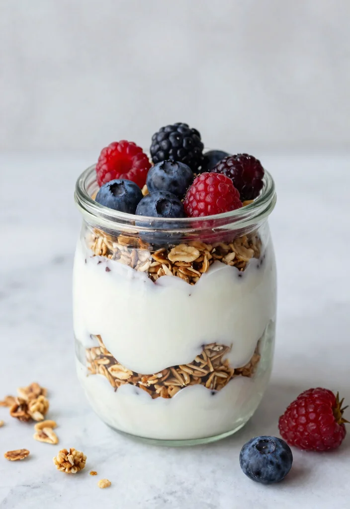 10 Best Healthy Snacks on the Go: Easy, Portable, and Low Calorie - 9. Coconut Yogurt Parfait 1