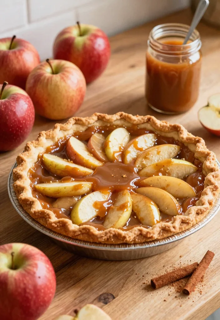 10 Classic Gluten Free Apple Pie Recipes Flaky Crust and Spiced Filling - 2. Caramel Apple Gluten Free Pie 1