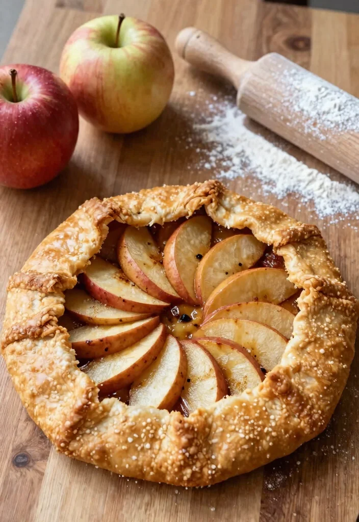 10 Classic Gluten Free Apple Pie Recipes Flaky Crust and Spiced Filling - 4. Rustic Apple Galette 1