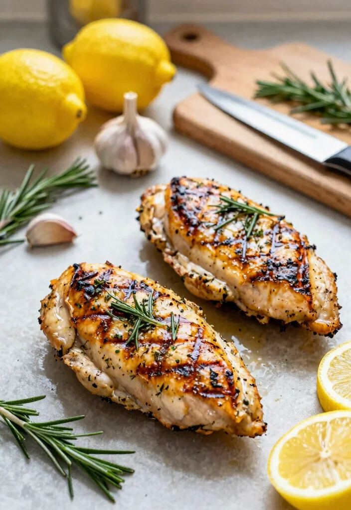10 Easy Healthy Chicken Recipes: Quick, Flavorful, and Family-Friendly - 1. Lemon Herb Grilled Chicken 1