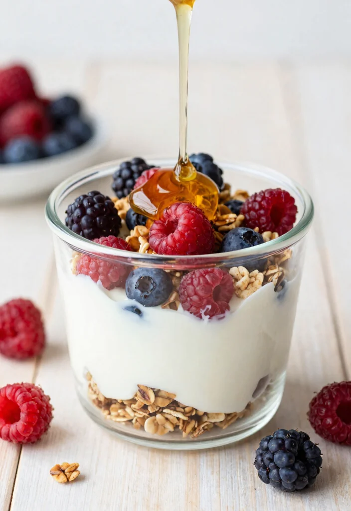10 Easy Healthy Lunches for Work: Quick, Satisfying, and Portable - 8. Greek Yogurt Parfait 1