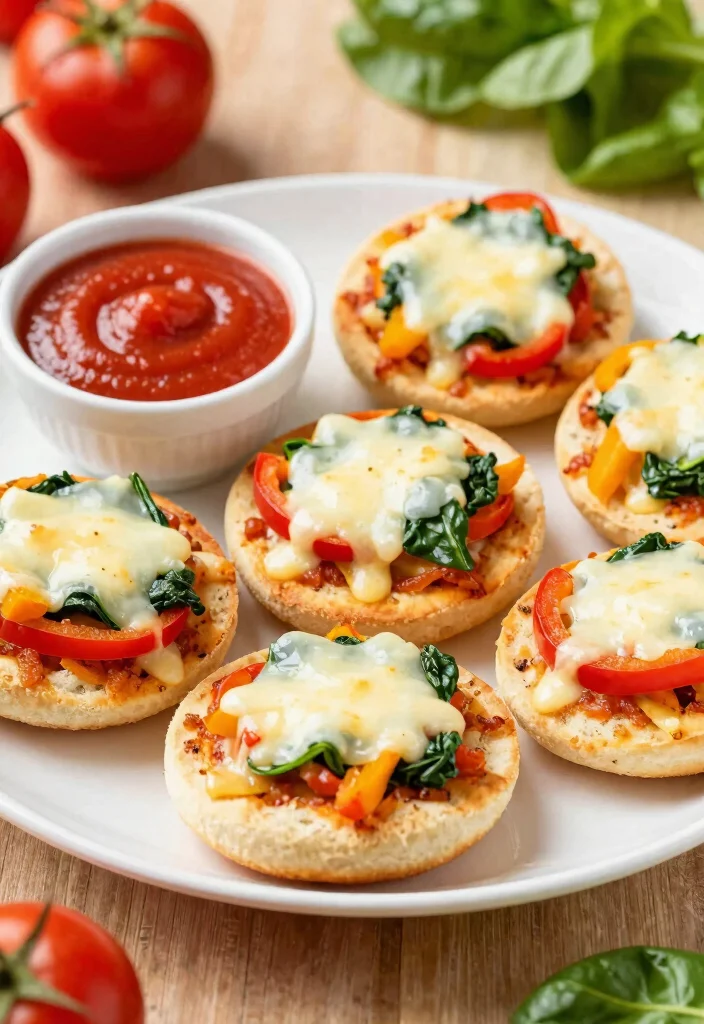 10 Easy Healthy Meals for Kids: Fun, Nutritious, and Family Approved - 7. Mini Vegetable Pizzas 1