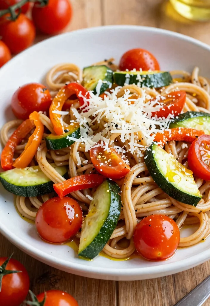 10 Easy Healthy Meals for Kids: Fun, Nutritious, and Family Approved - 9. Pasta Primavera 1