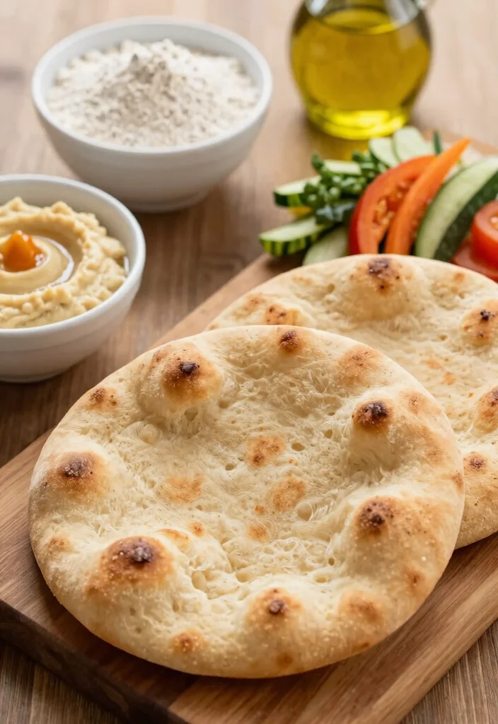 10 Soft Gluten Free Pita Bread Recipes Perfect for Wraps and Dipping - 1. Classic Gluten Free Pita Bread 1