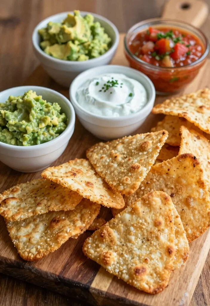 10 Soft Gluten Free Pita Bread Recipes Perfect for Wraps and Dipping - 10. Pita Chips with Dipping Sauces 1