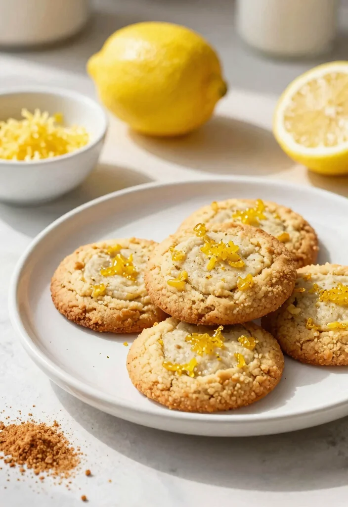 10 Soft Gluten Free Snickerdoodle Cookies Rolled in Cinnamon Sugar - 5. Lemon Zest Snickerdoodle Cookies 1