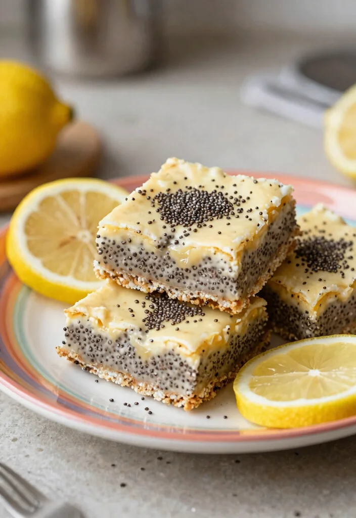 10 Tangy Gluten Free Lemon Bars Recipes Bright Zesty and Irresistible - 10. Chia Seed Lemon Bars 1