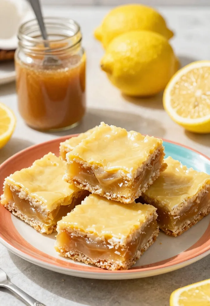 10 Tangy Gluten Free Lemon Bars Recipes Bright Zesty and Irresistible - 2. Coconut Sugar Lemon Bars 1