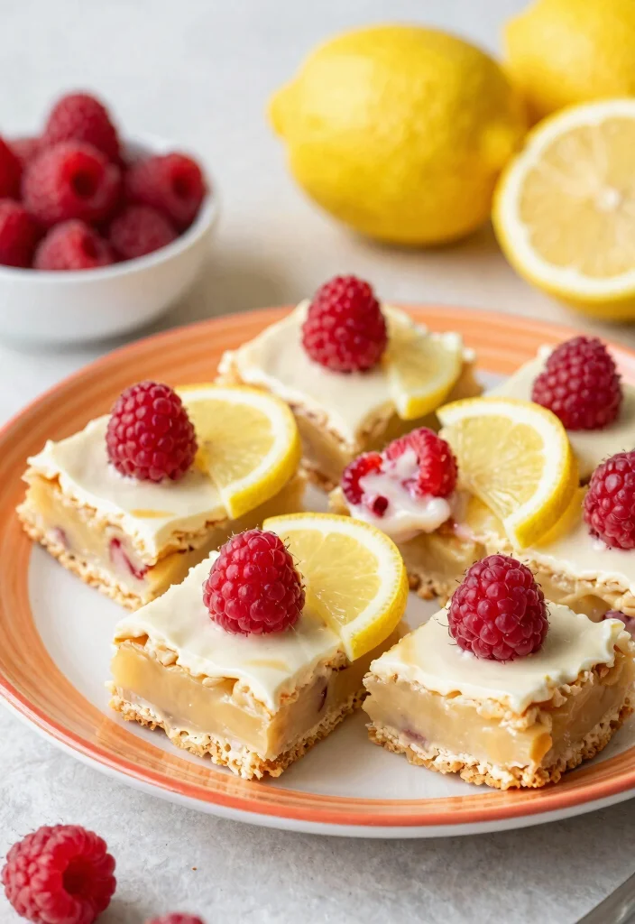 10 Tangy Gluten Free Lemon Bars Recipes Bright Zesty and Irresistible - 7. Raspberry Lemon Bars 1