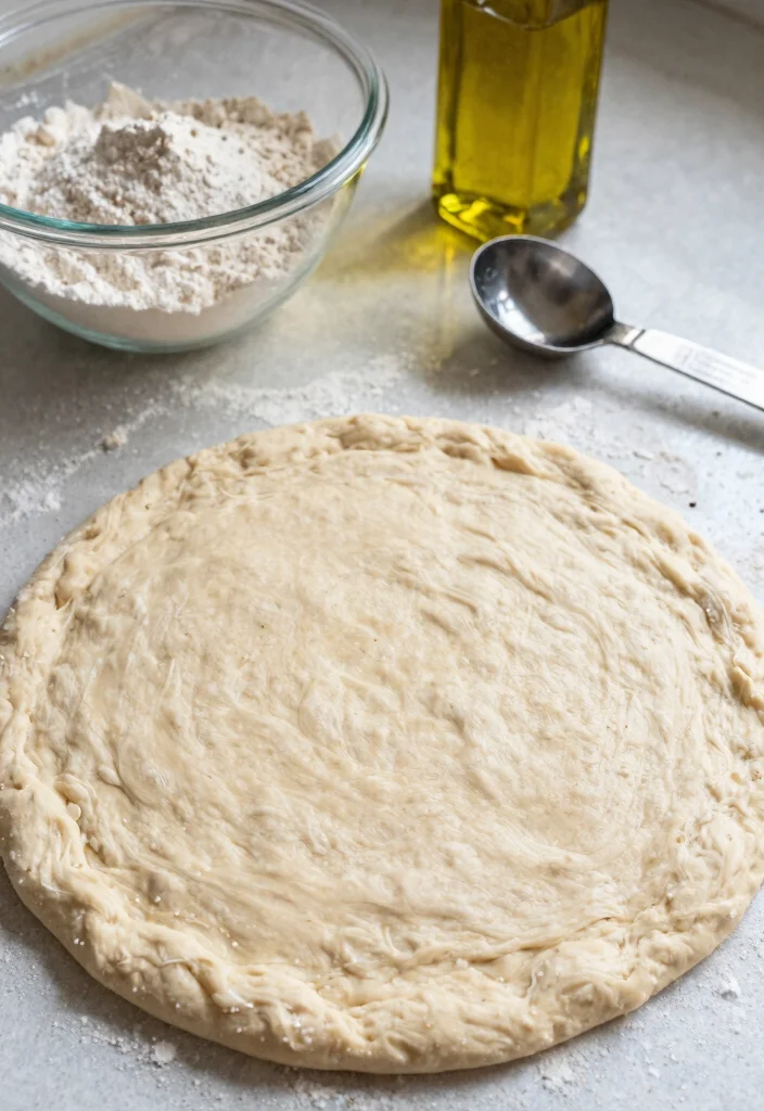 11 Best Gluten Free Pizza Dough Recipes Crispy Chewy and Easy to Make - 6. Ground Flaxseed Pizza Dough 1