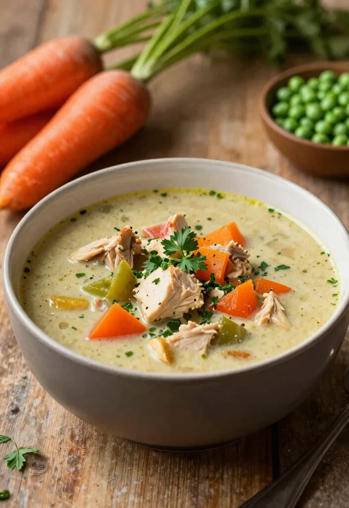 11 Creamy Gluten Free Chicken Pot Pie Recipes Comfort Food at Its Best - 10. One-Pot Chicken Pot Pie Soup 1