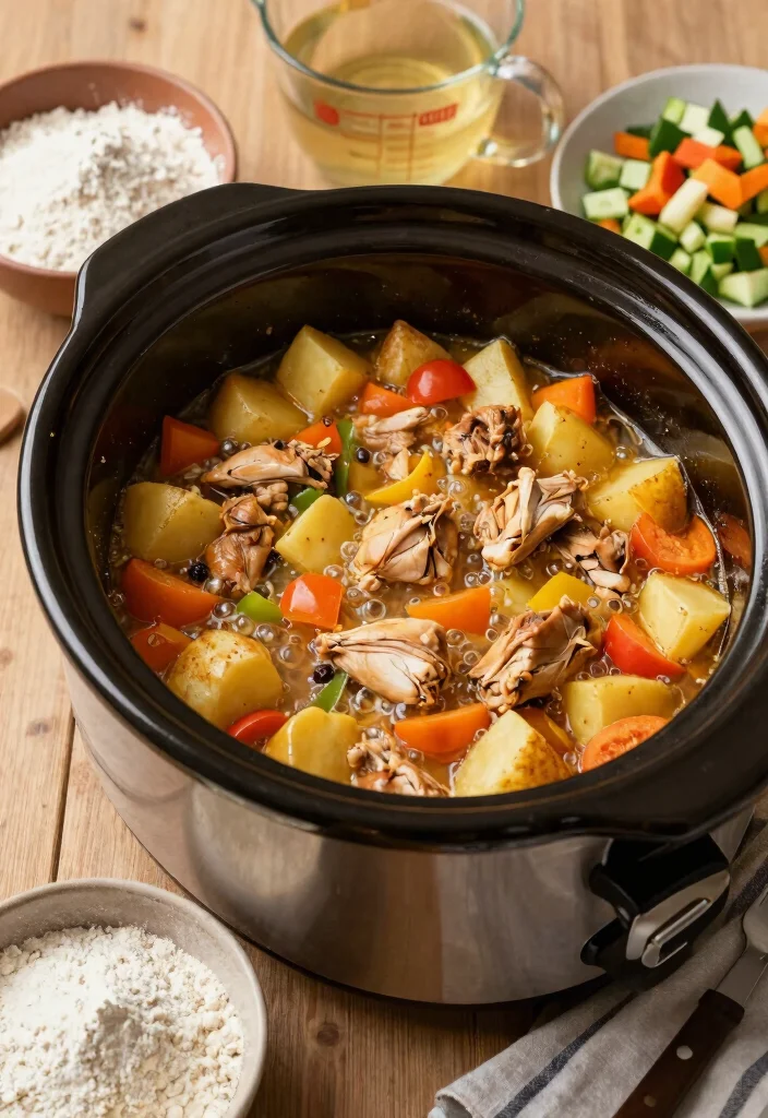 11 Creamy Gluten Free Chicken Pot Pie Recipes Comfort Food at Its Best - 3. Slow Cooker Chicken Pot Pie 1