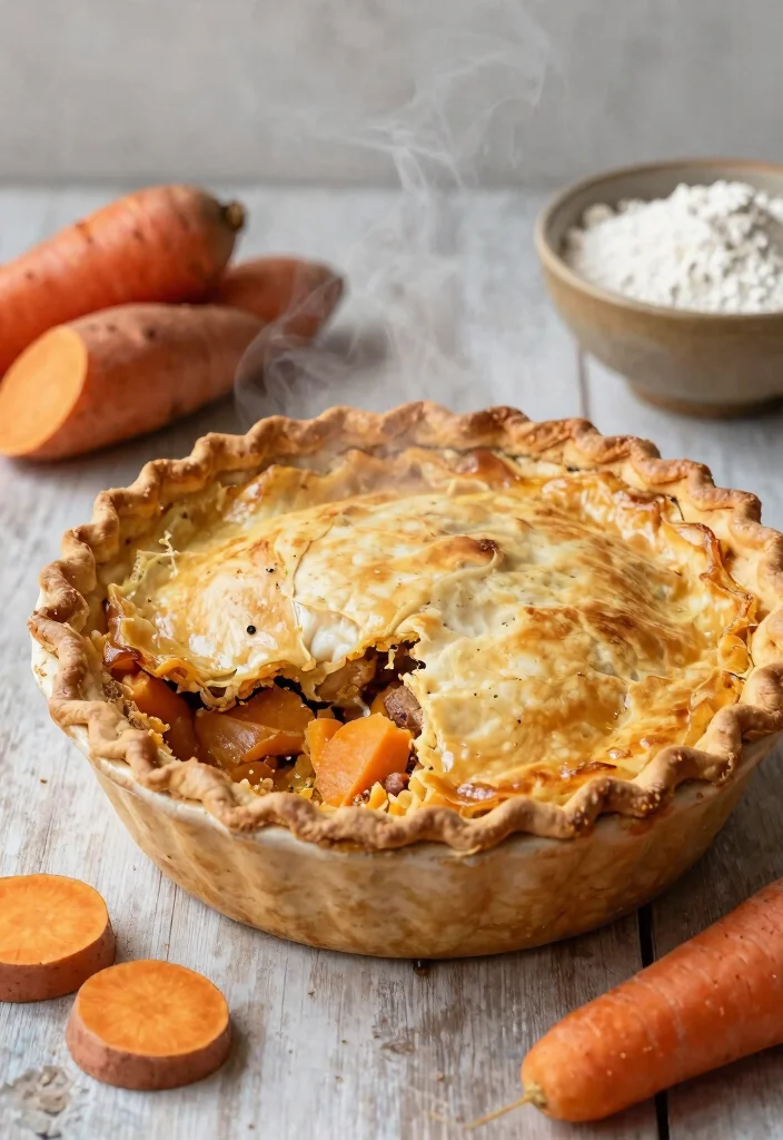 11 Creamy Gluten Free Chicken Pot Pie Recipes Comfort Food at Its Best - 6. Chicken Pot Pie with Sweet Potatoes 1