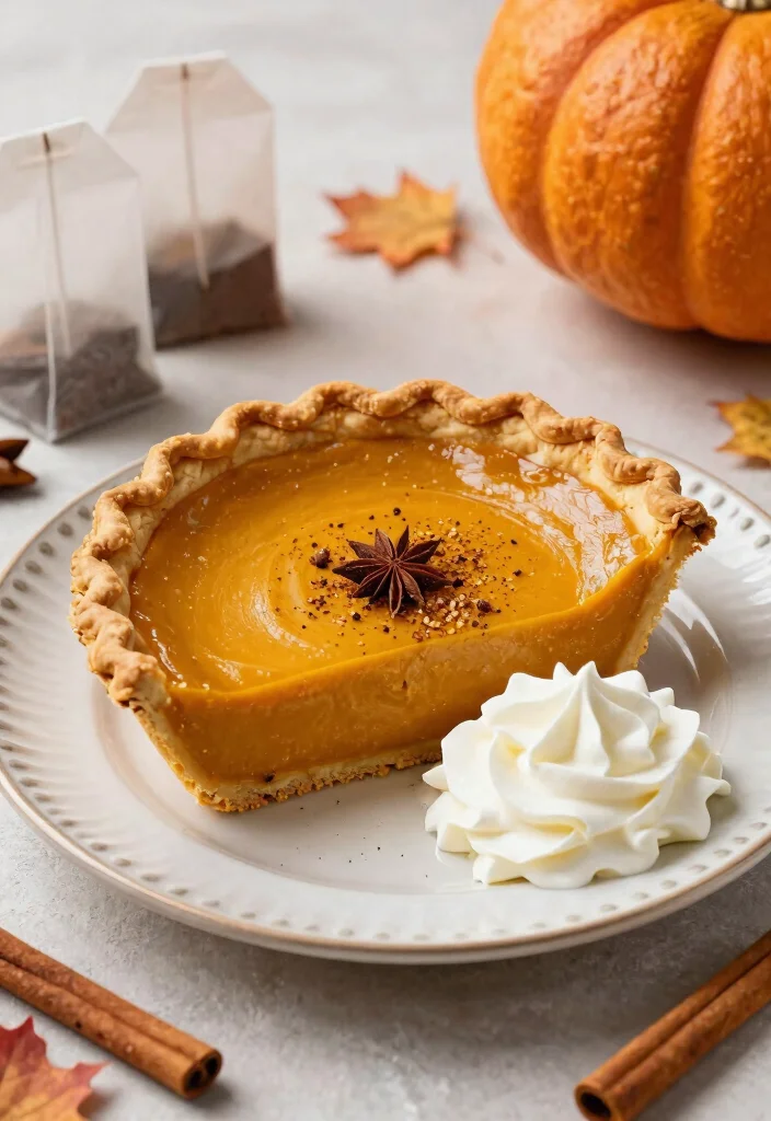 11 Creamy Gluten Free Pumpkin Pie Recipes Perfect for Thanksgiving - 7. Chai-Spiced Gluten Free Pumpkin Pie 1