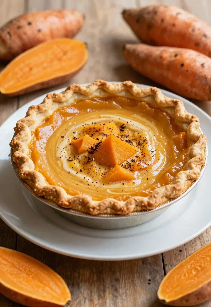 11 Creamy Gluten Free Pumpkin Pie Recipes Perfect for Thanksgiving - 9. Sweet Potato Pumpkin Pie 1
