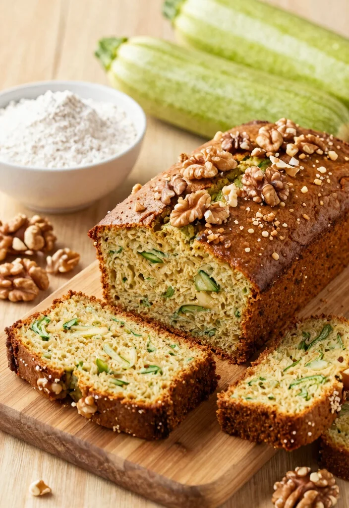11 Easy Gluten Free Zucchini Bread Recipes Moist Tender and Flavorful - 3. Coconut Flour Zucchini Bread with Nuts 1