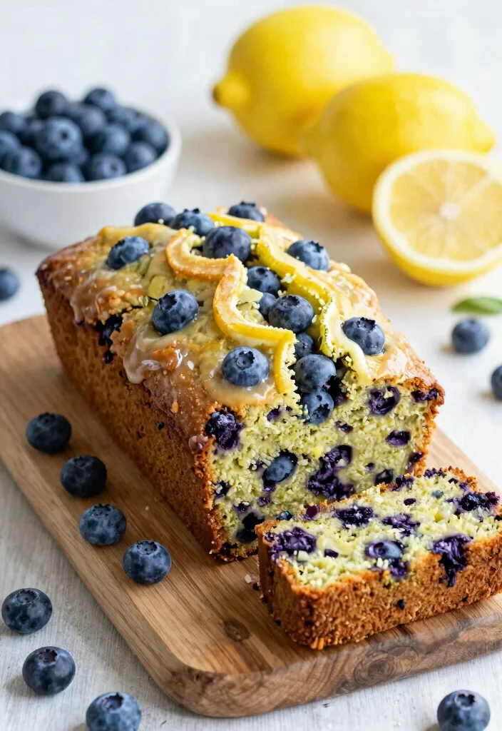 11 Easy Gluten Free Zucchini Bread Recipes Moist Tender and Flavorful - 7. Blueberry Lemon Zucchini Bread 1