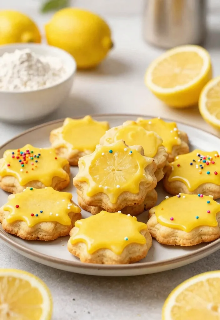 11 Soft Gluten Free Sugar Cookies Recipes Perfect for Decorating - 2. Lemon Zest Gluten Free Sugar Cookies 1