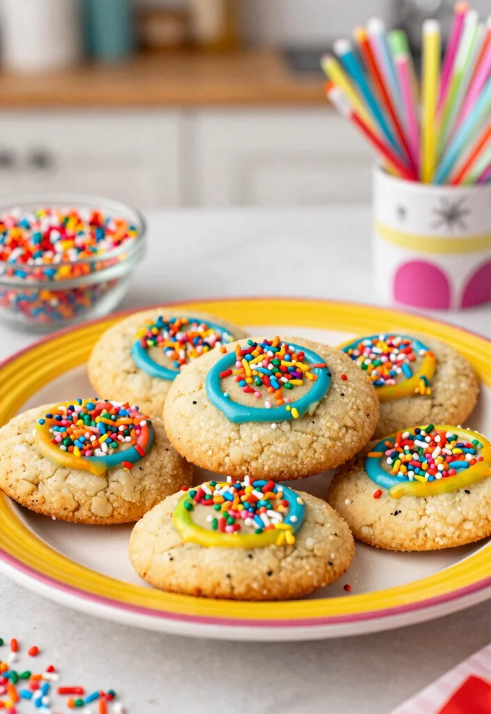 11 Soft Gluten Free Sugar Cookies Recipes Perfect for Decorating - 7. Funfetti Gluten Free Sugar Cookies 1