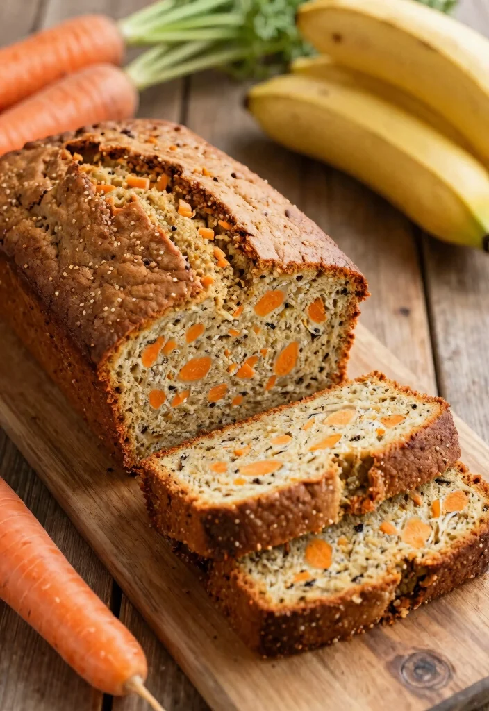 12 Best Gluten Free Banana Bread Recipes Moist Fluffy and Easy to Make - 11. Carrot Banana Bread 1
