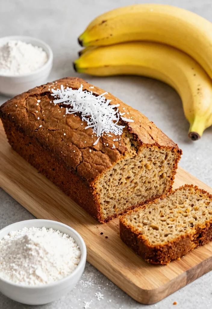 12 Best Gluten Free Banana Bread Recipes Moist Fluffy and Easy to Make - 4. Coconut Flour Banana Bread 1