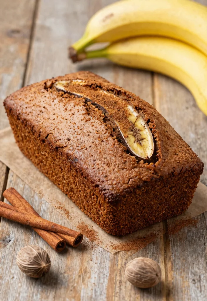 12 Best Gluten Free Banana Bread Recipes Moist Fluffy and Easy to Make - 5. Spiced Banana Bread with Cinnamon and Nutmeg 1