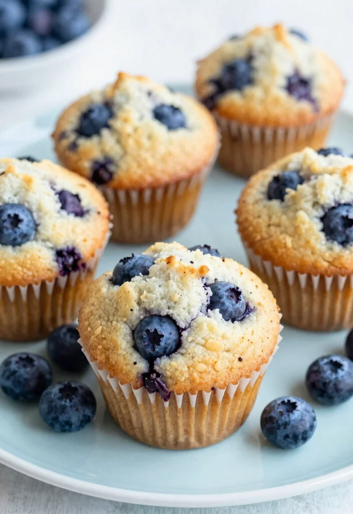 12 Best Gluten Free Chocolate Chip Muffins Soft Rich and Bakery Style - 10. Blueberry Chocolate Chip Muffins 1