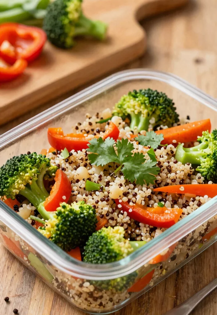 12 Best Gluten Free Meal Prep Ideas to Save Time All Week Long - 1. Quinoa Vegetable Stir-Fry 1