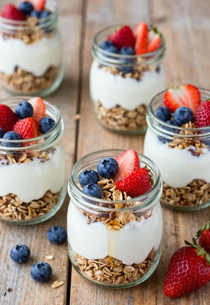12 Best Gluten Free Meal Prep Ideas to Save Time All Week Long - 8. Greek Yogurt Parfaits 1