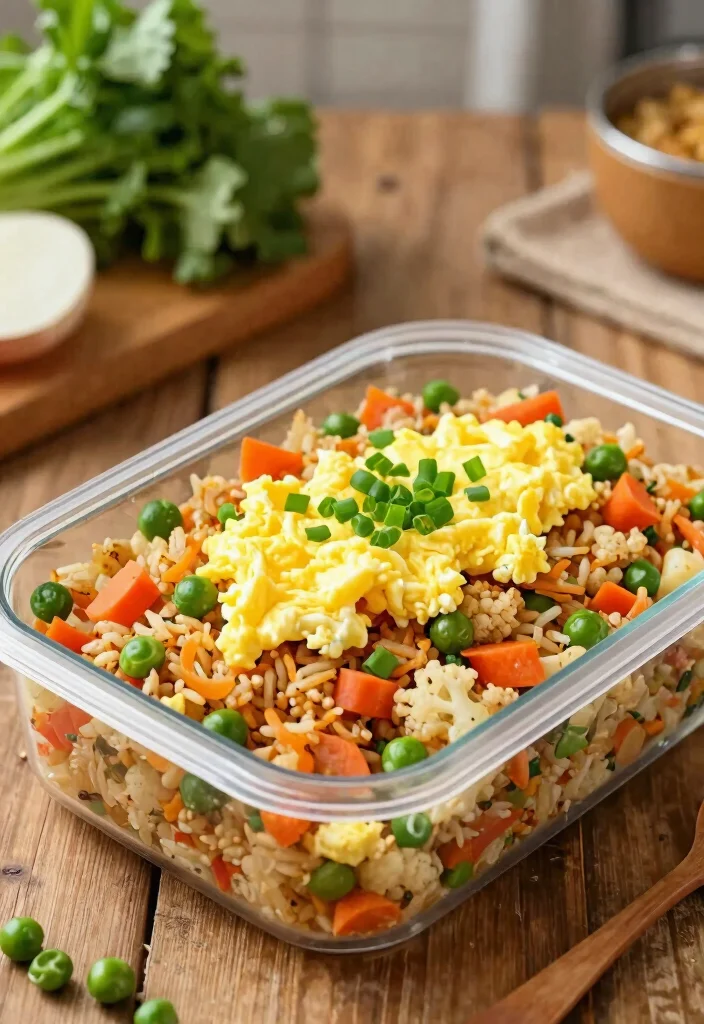 12 Best Gluten Free Meal Prep Ideas to Save Time All Week Long - 9. Cauliflower Fried Rice 1