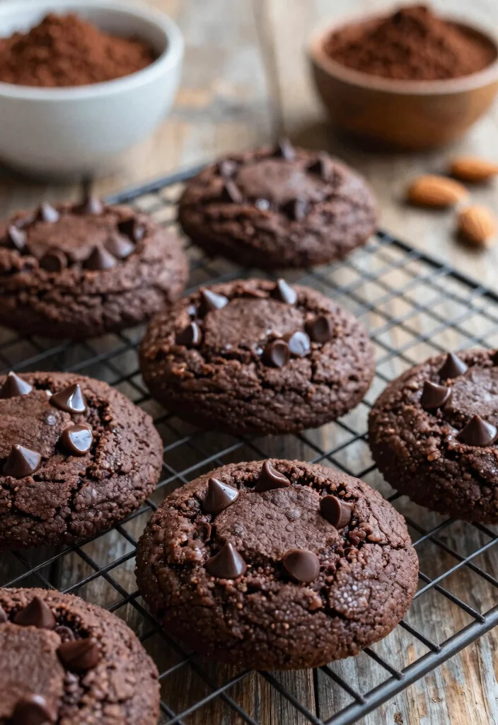 12 Chewy Gluten Free Oatmeal Cookies Recipes Hearty and Satisfying - 10. Double Chocolate Oatmeal Cookies 1