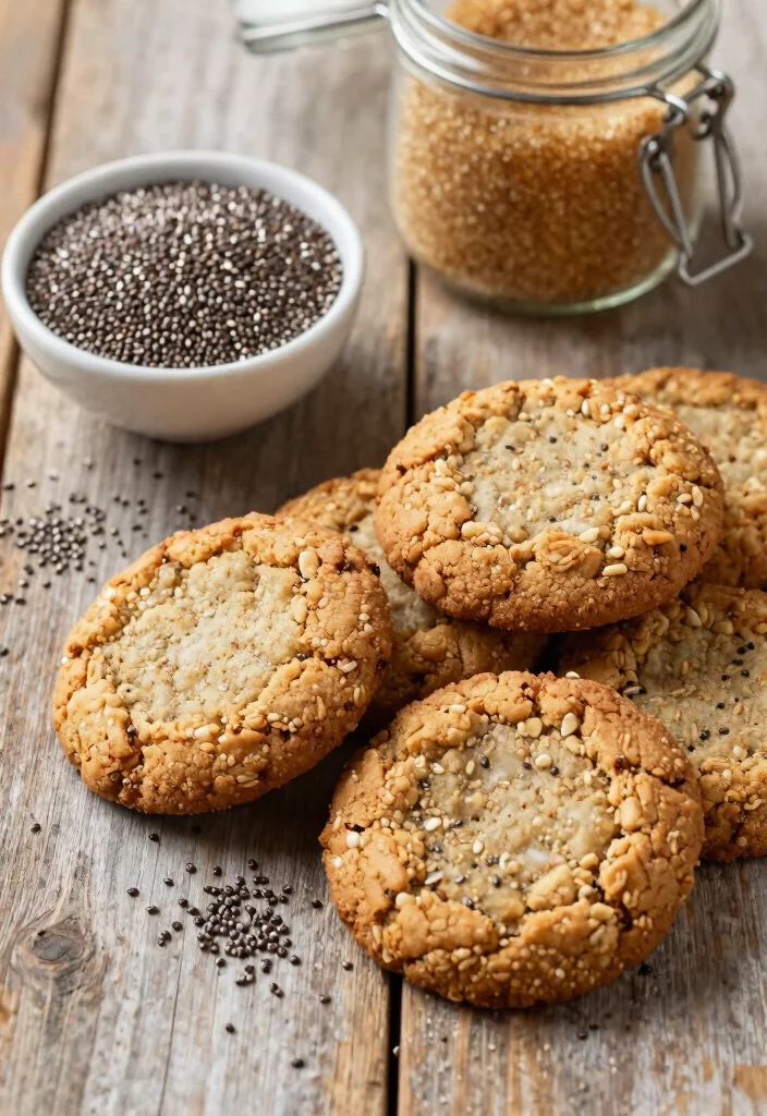 12 Chewy Gluten Free Oatmeal Cookies Recipes Hearty and Satisfying - 11. Chia Seed Oatmeal Cookies 1