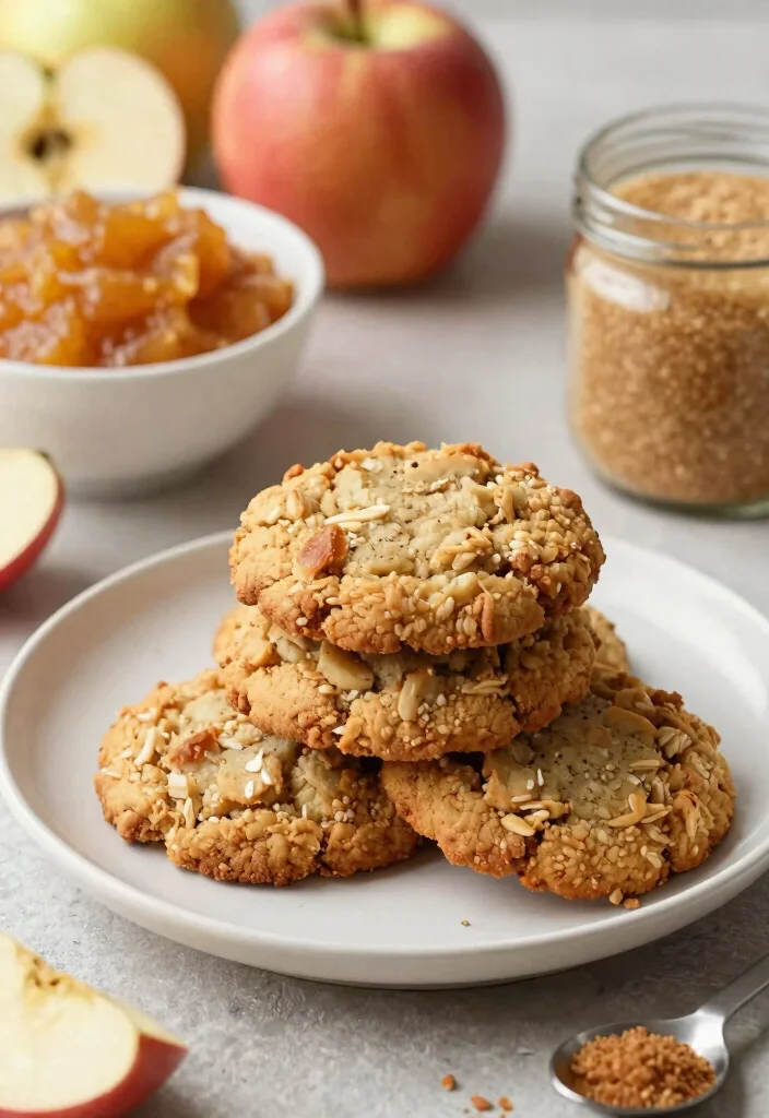 12 Chewy Gluten Free Oatmeal Cookies Recipes Hearty and Satisfying - 5. Applesauce Oatmeal Cookies 1