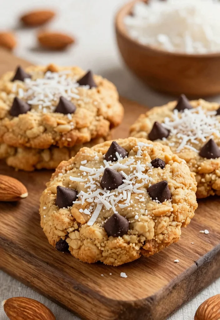 12 Chewy Gluten Free Oatmeal Cookies Recipes Hearty and Satisfying - 6. Almond Joy Oatmeal Cookies 1