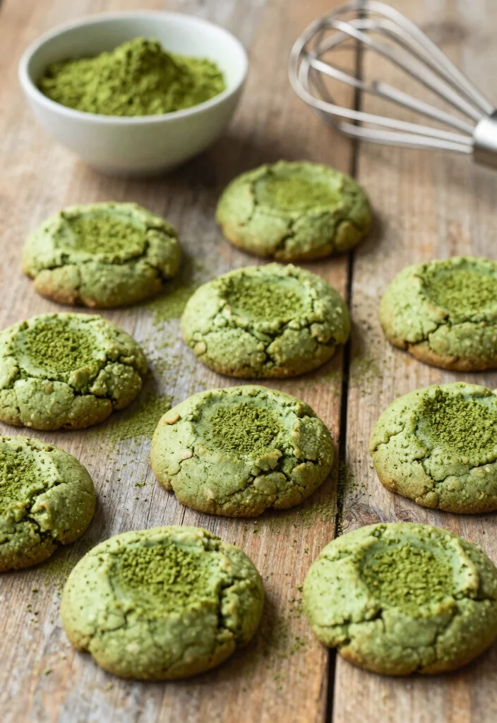 12 Chewy Gluten Free Oatmeal Cookies Recipes Hearty and Satisfying - 7. Matcha Oatmeal Cookies 1