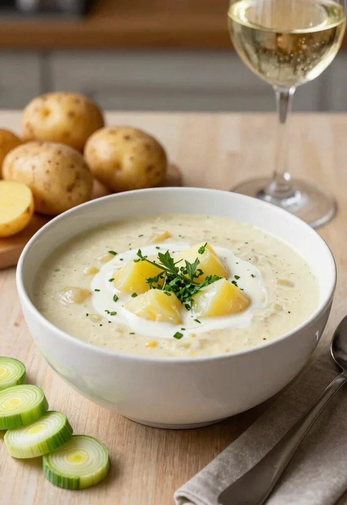 12 Creamy Gluten Free Potato Soup Recipes Hearty and Comforting - 3. Creamy Potato and Leek Soup 1