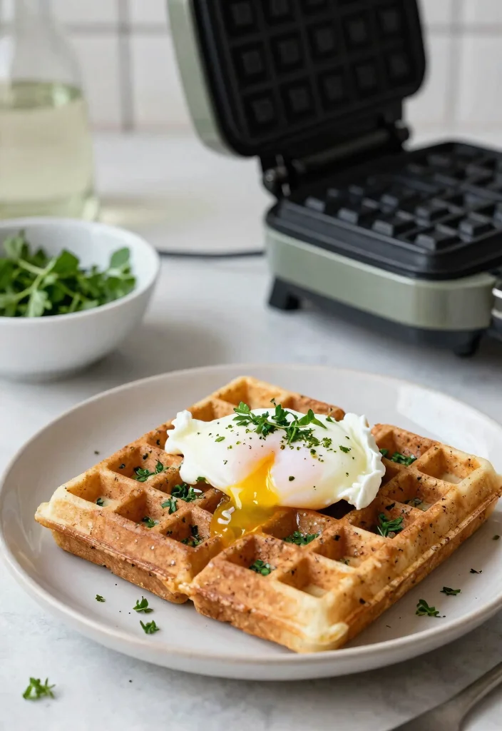 12 Crispy Gluten Free Waffle Ideas Light Fluffy and Weekend Ready - 6. Savory Herb Waffles 1