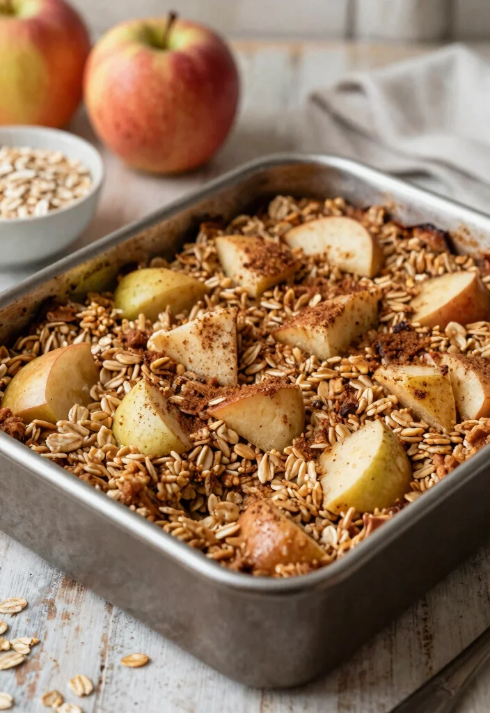 12 Easy Gluten Free Breakfast Casserole Recipes Perfect for Meal Prep - 4. Apple Cinnamon Oatmeal Bake 1