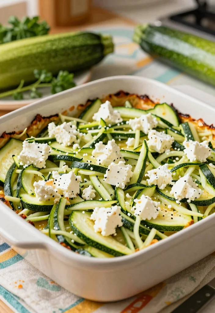 12 Easy Gluten Free Breakfast Casserole Recipes Perfect for Meal Prep - 5. Zucchini and Feta Casserole 1