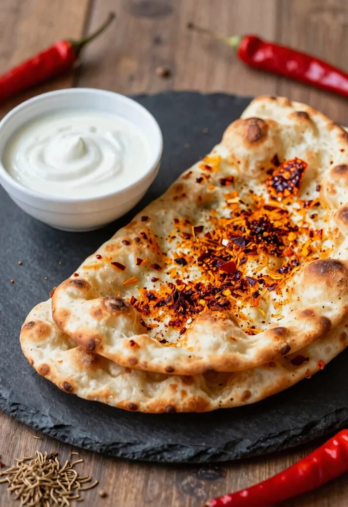 12 Easy Gluten Free Naan Bread Recipes Soft Chewy and Flavorful - 3. Spicy Chili Naan 1