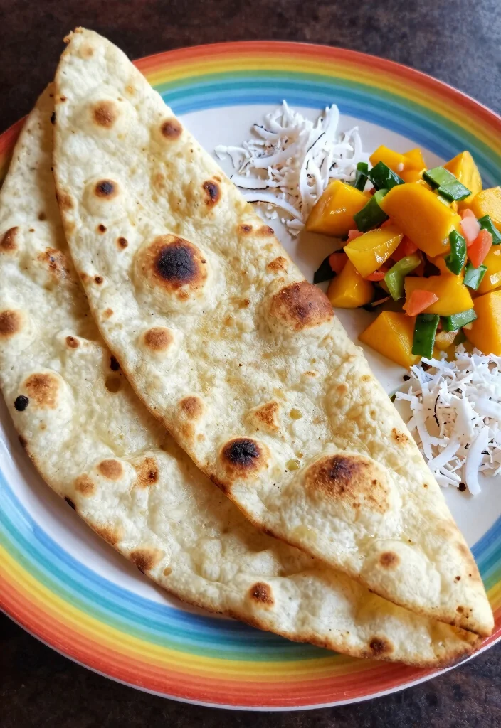 12 Easy Gluten Free Naan Bread Recipes Soft Chewy and Flavorful - 6. Coconut Naan 1