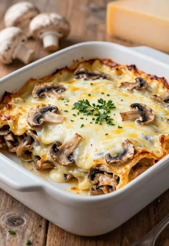12 Rich Gluten Free Lasagna Recipes Layered Cheesy and Satisfying - 3. Creamy Mushroom Gluten Free Lasagna 1