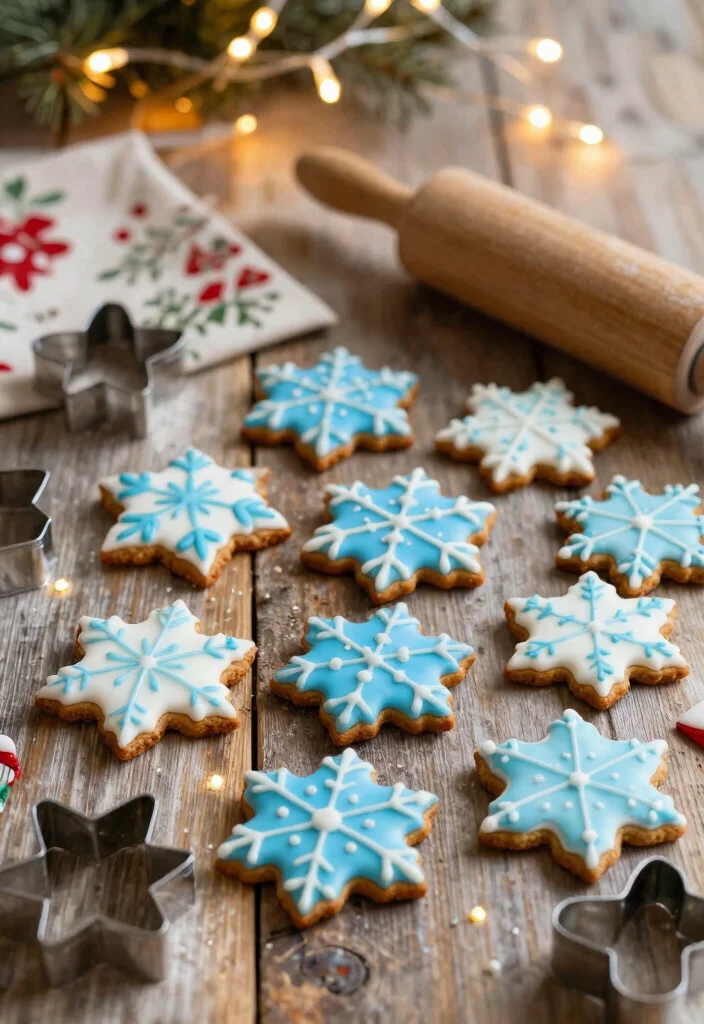 12 Spiced Gluten Free Gingerbread Cookies Recipes Perfect for the Holidays - 4. Gingerbread Snowflake Cookies 1