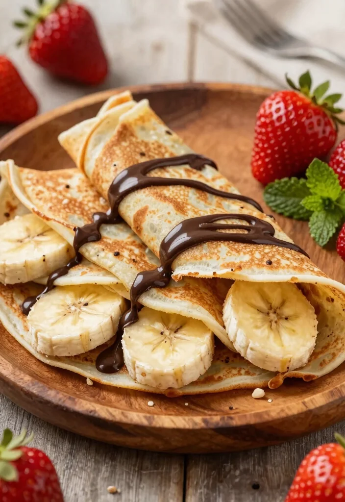 12 Thin and Delicate Gluten Free Crepes Recipes Perfect for Breakfast or Dessert - 2. Chocolate Hazelnut Gluten Free Crepes 1