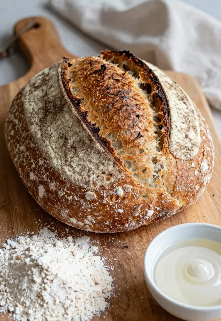 13 Best Gluten Free Bread Recipes Light Soft and Delicious - 4. Rustic Gluten-Free Artisan Bread 1