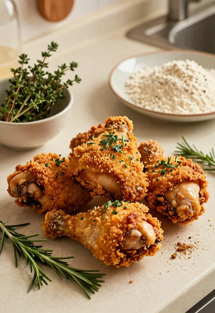13 Crispy Gluten Free Fried Chicken Recipes Crunchy Juicy and Flavorful - 3. Herb-Infused Gluten Free Fried Chicken Thighs 1